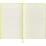 Moleskine Notebook Long Ruled Hard Cover Lemon Green - Image 3