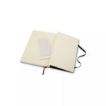 Moleskine Graph Notebook Classic Large Hardcover Black: Undated Journal with Elastic Closure & Ribbon Marker, 240 Pages - Image 2